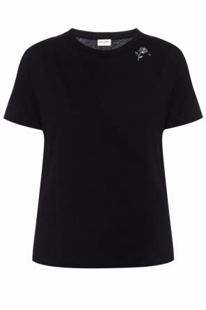 T-shirt with logo, zdjęcie 1 T-shirt with logo od Saint Laurent